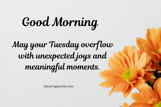 Good Morning Tuesday Blessings