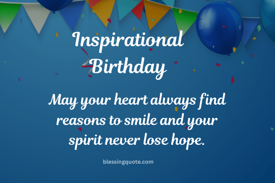 Inspirational Birthday Blessings 2026