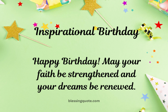 Inspirational Birthday Blessings(2)