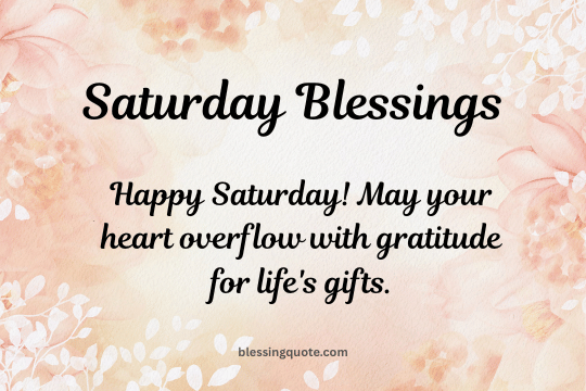 Saturday Blessings 2026(2)