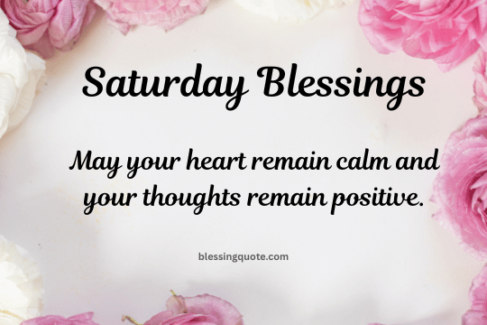 Saturday Blessings 2026(3)