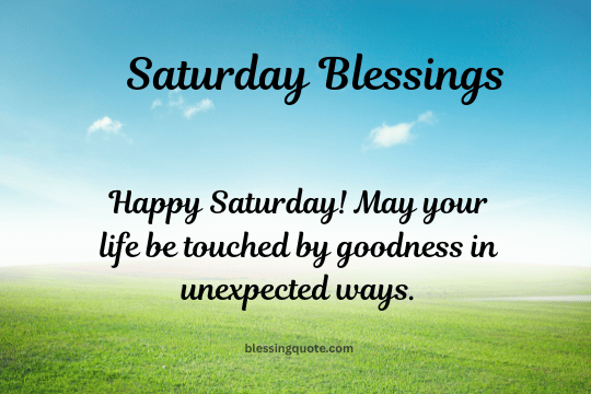 Saturday Blessings 2026(4)