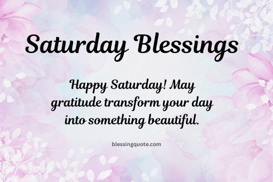 Saturday Blessings 2026(6)