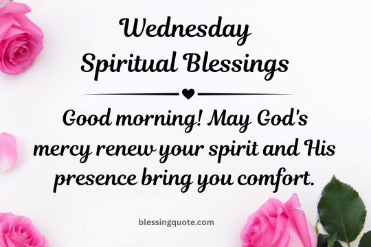 Wednesday Spiritual Blessings